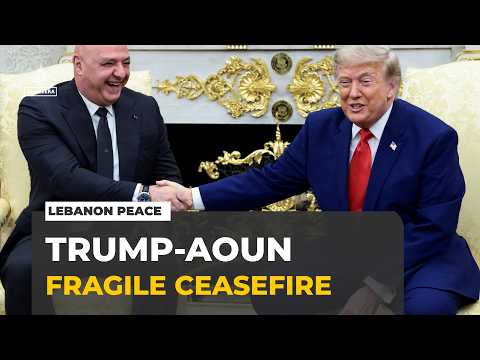 Trump pushes for peace in Lebanon: President Aoun in US to discuss fragile framework