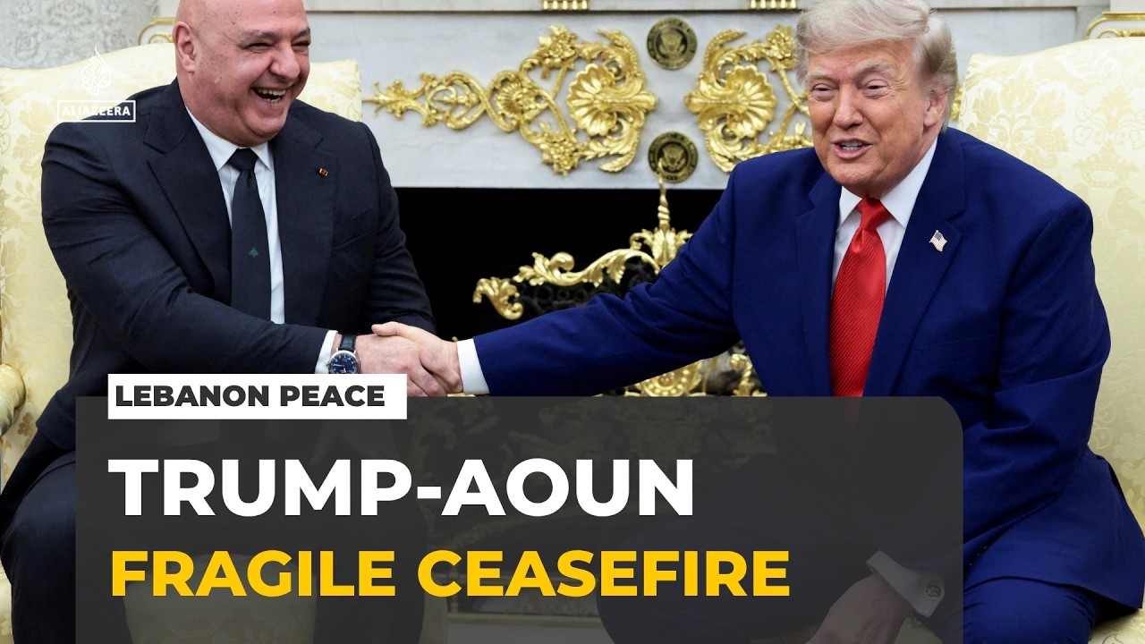 Trump pushes for peace in Lebanon: President Aoun in US to discuss fragile framework