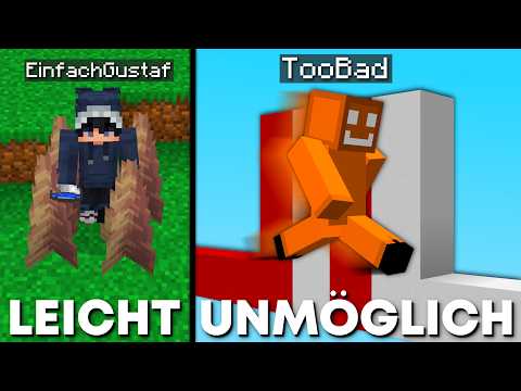 20 MINECRAFT YOUTUBERS' HARDEST CHALLENGES