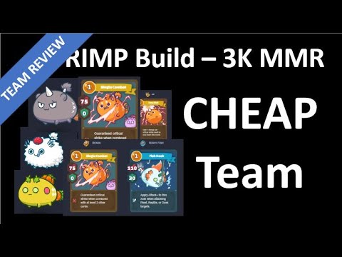 Axie Infinity Season 18: Cheap Double Ronin Risky Fish RIMP Build - 3K MMR (tagalog)