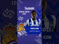 ✅ ¡Oficial! Sadiq Umar 🇳🇬 ya es jugador de la Real Sociedad, procedente del Almería 🇪🇸🔵