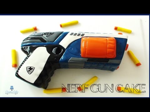 How to make a Nerf Gun Cake from Creative Cakes by Sharon