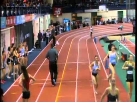 Girls 4x800m EE Heat 2 - New Balance Indoor Nationals 2011