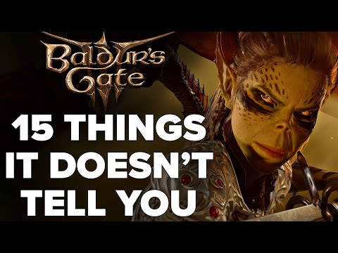 15 Things Baldur's Gate 3 DOESN'T TELL YOU