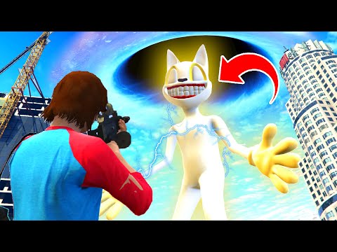 I Found HOLY CARTOON CAT In HEAVEN In GTA 5 ... (GTA 5 Mods)