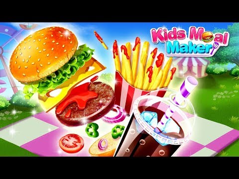 Kids Food Party - Burger Maker Food Games Video