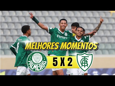 VERDÃO'S ROUTE! Palmeiras 5 x 2 América-MG - Highlights - Brazilian Under-17 Championship 2025