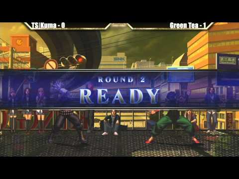 KOF13 TS Akuma Hokoru vs Green Tea - The Kumate! Tournament