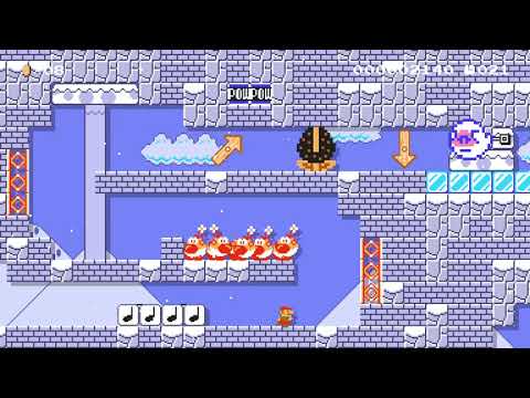 Snowy Circuit [30s] by [CH]_Enzo - Super Mario Maker 2 - No Commentary 1bz