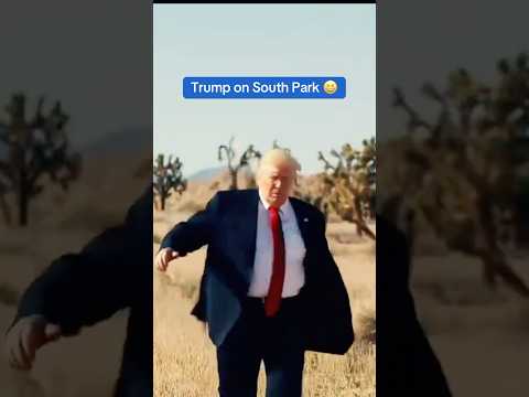 Trump on South Park 😆 #donaldtrump #funny #maga #trump #lol