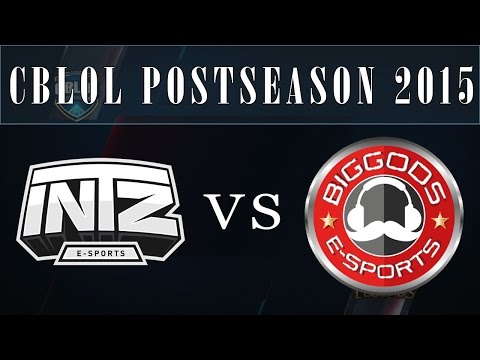 INTZ vs BG G1 | INTZ e-Sports vs Big Gods Game 1 (12.11.2015) | CBLOL 2015 Post-Season