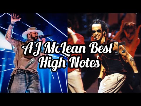 AJ McLean Best High Notes