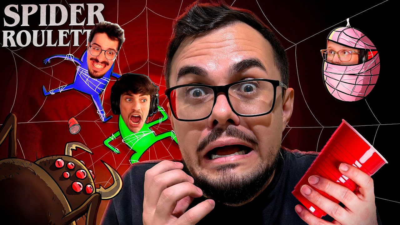 GRAVAMOS NOSSOS PROPRIOS SUSTOS NESSE JOGO - Spider Roulette