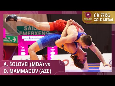 Gold Medal • GR 77Kg • Davud MAMMADOV (AZE) vs. Alexandru SOLOVEI (MDA)
