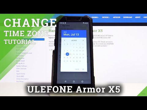 How to Set Date and Time in ULEFONE Armor X5 – Change Time and Date