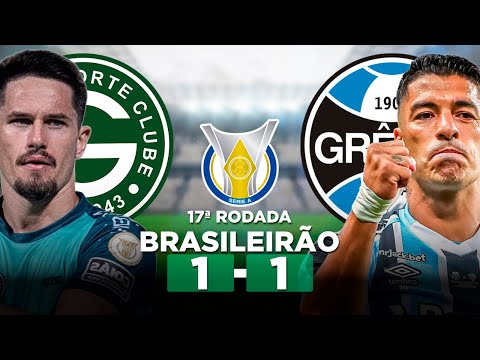 GOIÁS 1 x 1 GRÊMIO Brasileirão Série A 2023 17ª Rodada | Narração