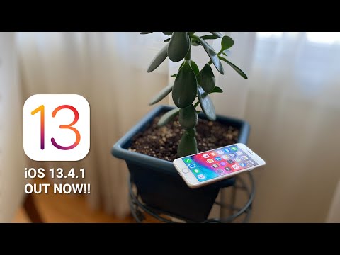 iOS 13.4.1 OUT NOW!! || Important Fixes!