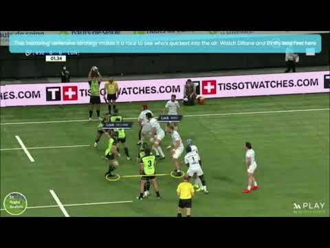 Lineout Defence Tactics: Racing 92's lineout defence vs. Connacht