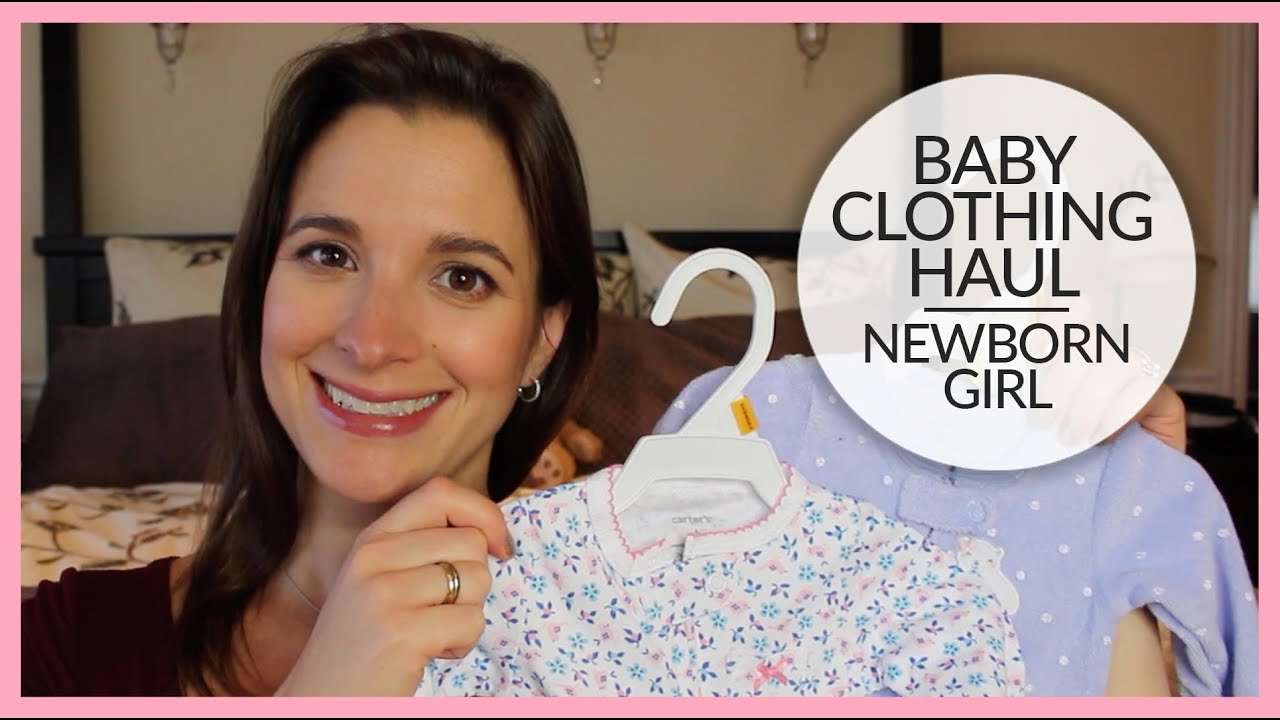 Baby Clothing Haul | Newborn Girl | Carter's & Baby Gap