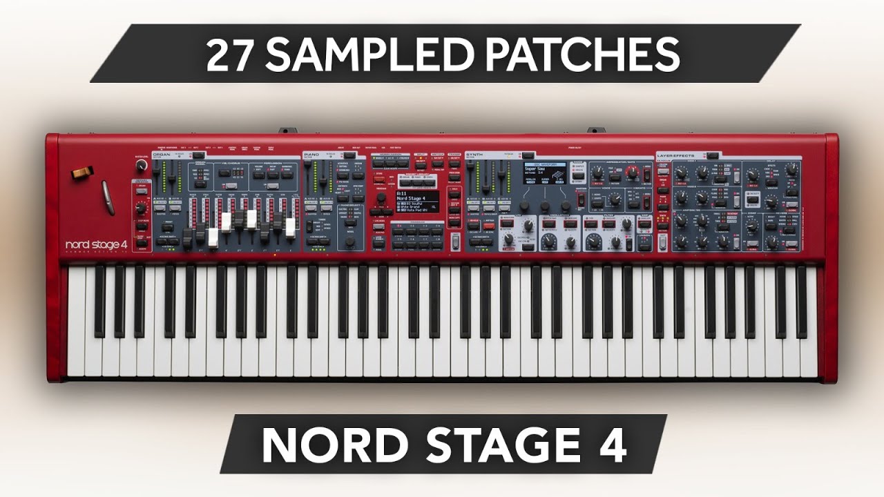 ADL034 - 27 Ultimate Sounds V5 - Nord Stage 2 / 2 EX - Video Preview 1