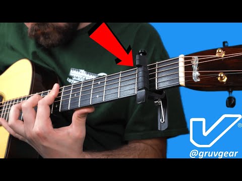 Gruv Gear Kaepo Creative Guitar Capo, black