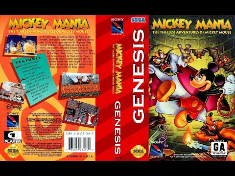 Mickey Mania (Sega Genesis) - Full Playthrough
