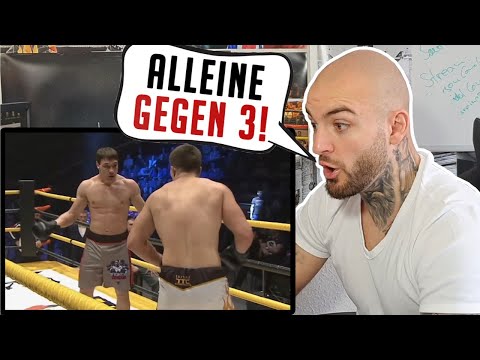 1 gegen 3? KEIN PROBLEM! 4vs4 Team Fights - Thermopylae Team Combat RINGLIFE reaction