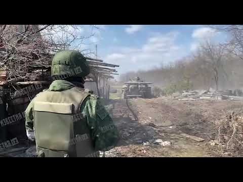 Russian BMP-2 suppressing Ukrainian positions