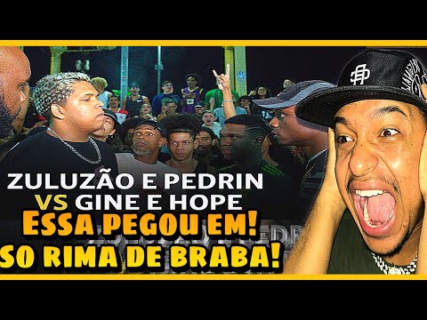 PH REAGE / PEGOU MUITO FOGO 🔥🔥🔥) ZULUZÃO (SP) E PEDRIN (ES) X GINE E HOPE