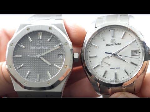Grand Seiko Snowflake vs 2019 AP Royal Oak: SBGA211 vs 15500ST.OO.1220ST.02