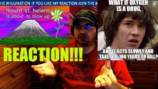 Mount St. Helens is about to Blow Up reaction