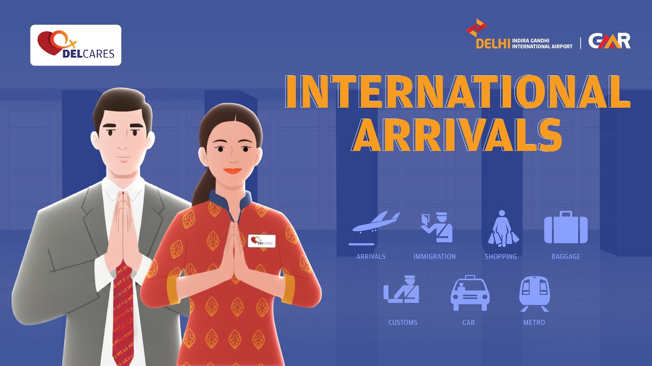 DEL-Cares | Your Step-by-Step Guide for International Arrivals!