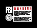Old School FBI Warning