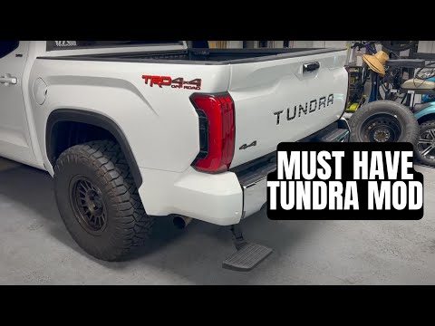 Every 2022+ Tundra NEEDS This Bed Step! Easy Install