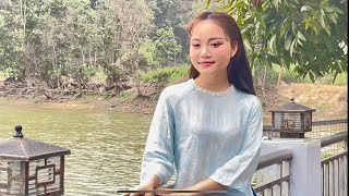 Hà Quỳnh Như Tạo Dáng Thướt Tha Bên Hồ Đồng Đò, Cùng Thanh Phong Thưởng Thức Ẩm Thực Đồng Quê