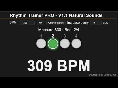 Metronome 309 BPM