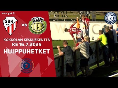 GBK - JBK ke 16.7.2025 | Huippuhetket
