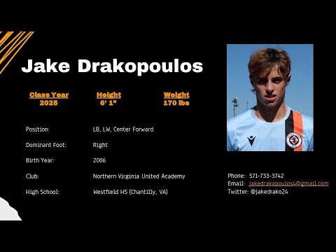 Jake Drakopoulos Highlight Video 2023/2024