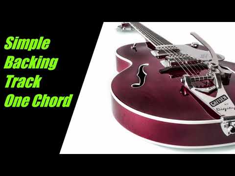 Simple Backing Track / One chord / C Major