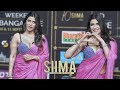 Mannara Chopra In Pink Saree Arrives At SIIMA 2022 4K Video
