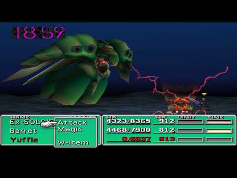 Final Fantasy VII - Barret Quadra Angermax w/ Berserk