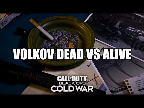 Volkov Dead VS Alive Ending Scene - Call of Duty Cold War