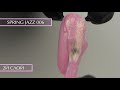 Гель-лак Komilfo Spring Jazz SJ006 (темный фиолетово-розовый с золотыми блестками), 8 мл