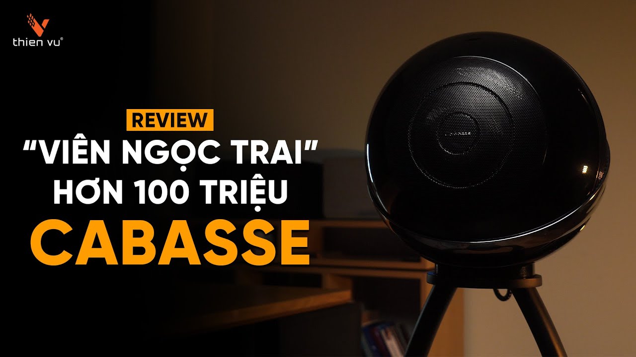 video Loa nghe nhạc Cabasse The Pearl Akoya chính hãng 0