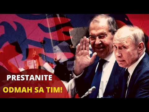 LAVROV OŠTRO: Pominjanje velike Albanije je PROVOKACIJA Rusija nastavlja da brani teritorije Srbije!