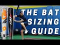 The BAT SIZING GUIDE For Youth Baseball Players - How To Choose The Right Bat
