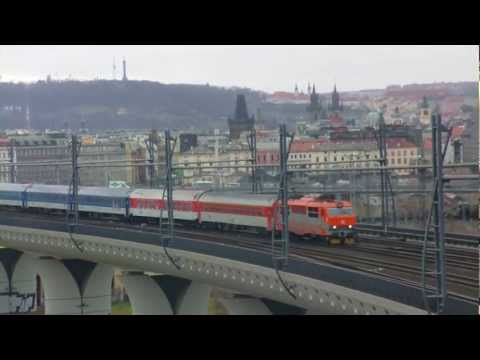 Průjezd ČD 151.019 ČEZ po Novém spojení (FHD)