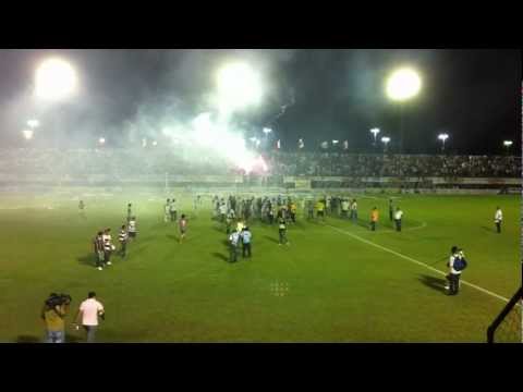 Entrada do Itabaiana em campo 16/05/2012 Itabaiana 3x1 Confiança