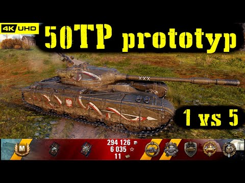 World of Tanks 50TP prototyp Replay - 7 Kills 6.9K DMG(Patch 1.7.0)