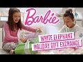 Opening Holiday Presents: White Elephant Gift Exchange! | @Barbie